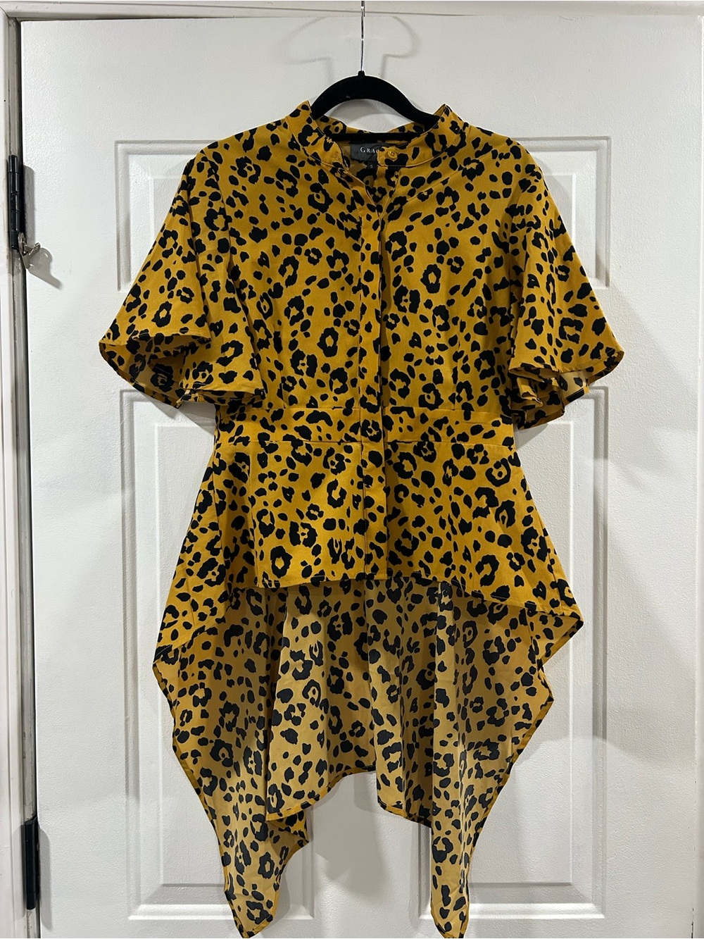 Gracia leopard print tunic
